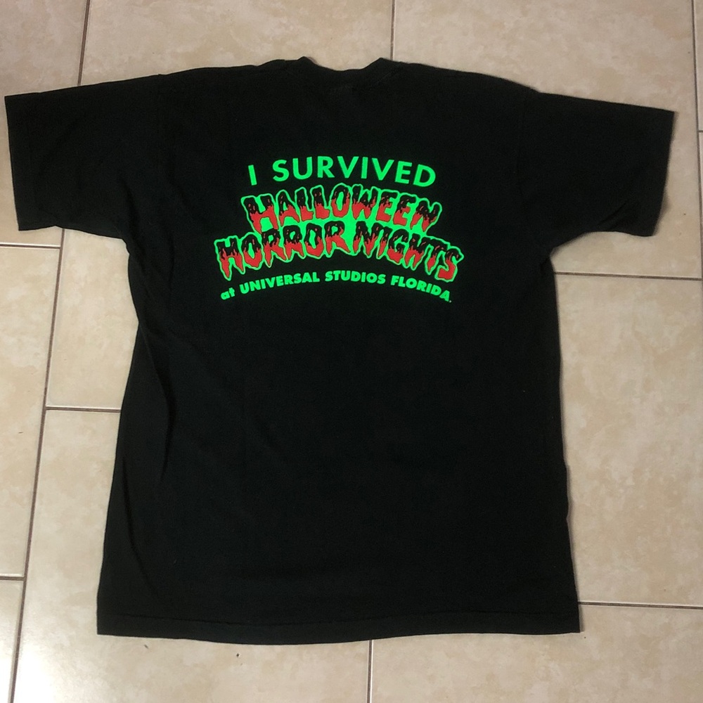 Rare 1992 Universal Studios Halloween Horror T-shirt, XL - Picture 4 of 5